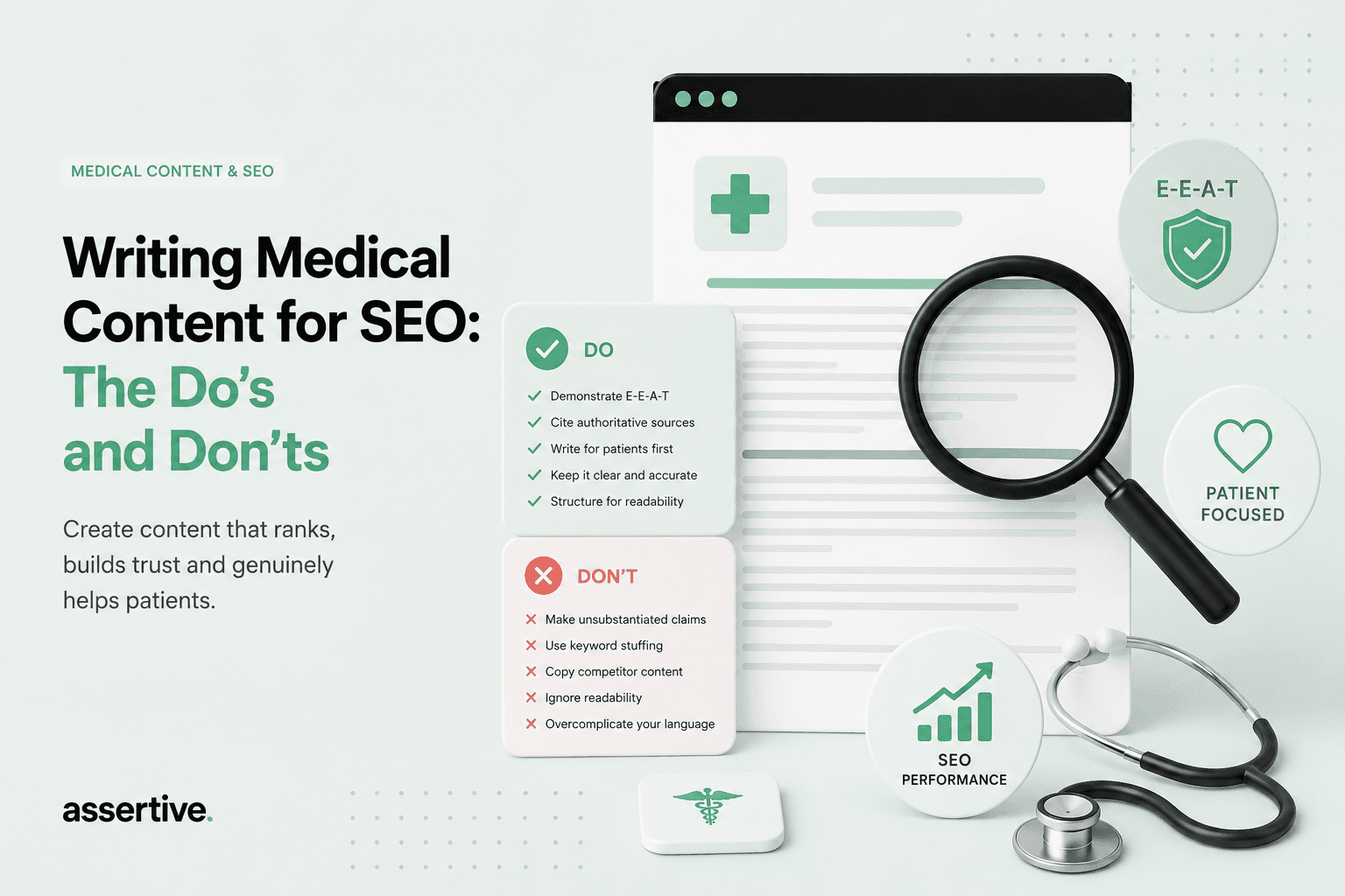 Medical content writing dos and don'ts