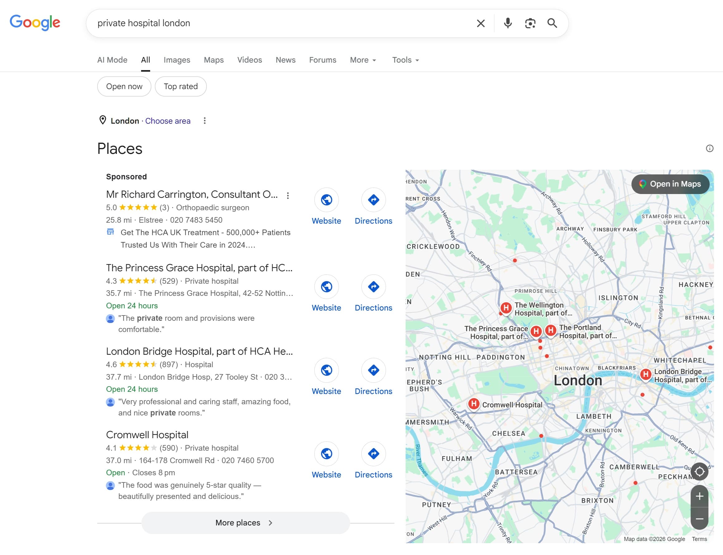 Local SEO for Healthcare Businesses