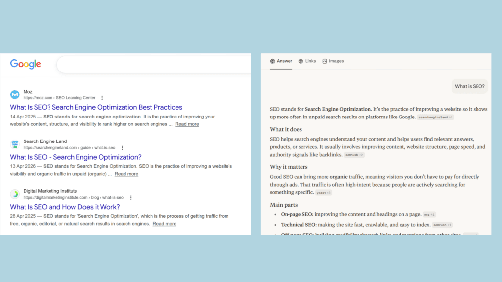 Traditional SEO vs LLM Optimisation: What Actually Matters Now?